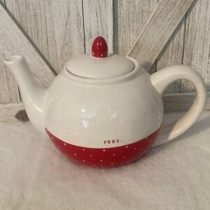 Rae Dunn Pour Ceramic Teapot